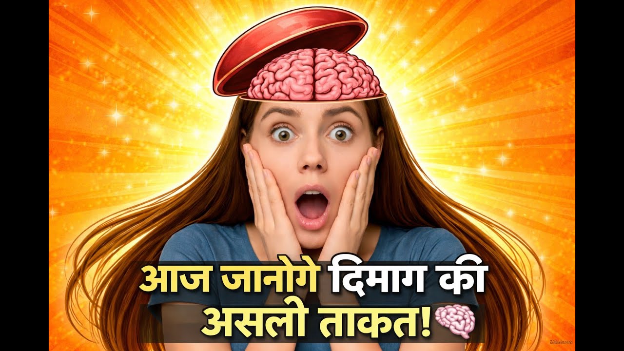 आज जानोगे दिमाग की असली ताकत | Brain Secrets That Will Shock You 🧠 in Hindi