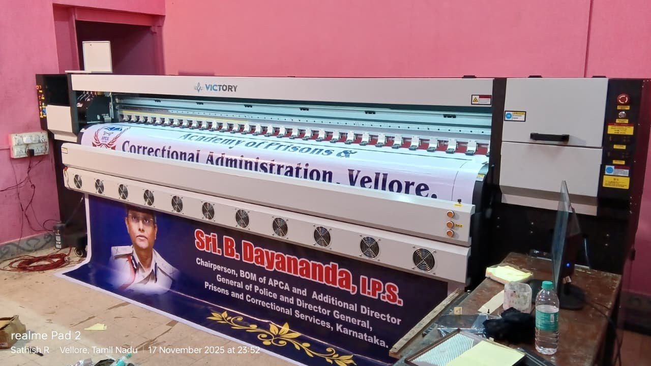 Konica 512i Solvent Printer With 4Heads In UMC Electronics @SJS_TECHNOLOGY
