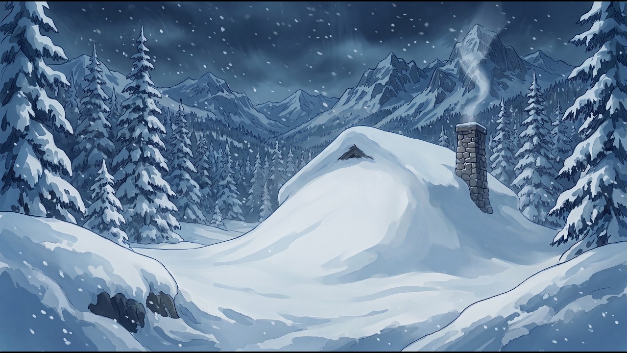 We Woke Up Buried Under 20 Feet of Snow... | Cozy Survival Story
