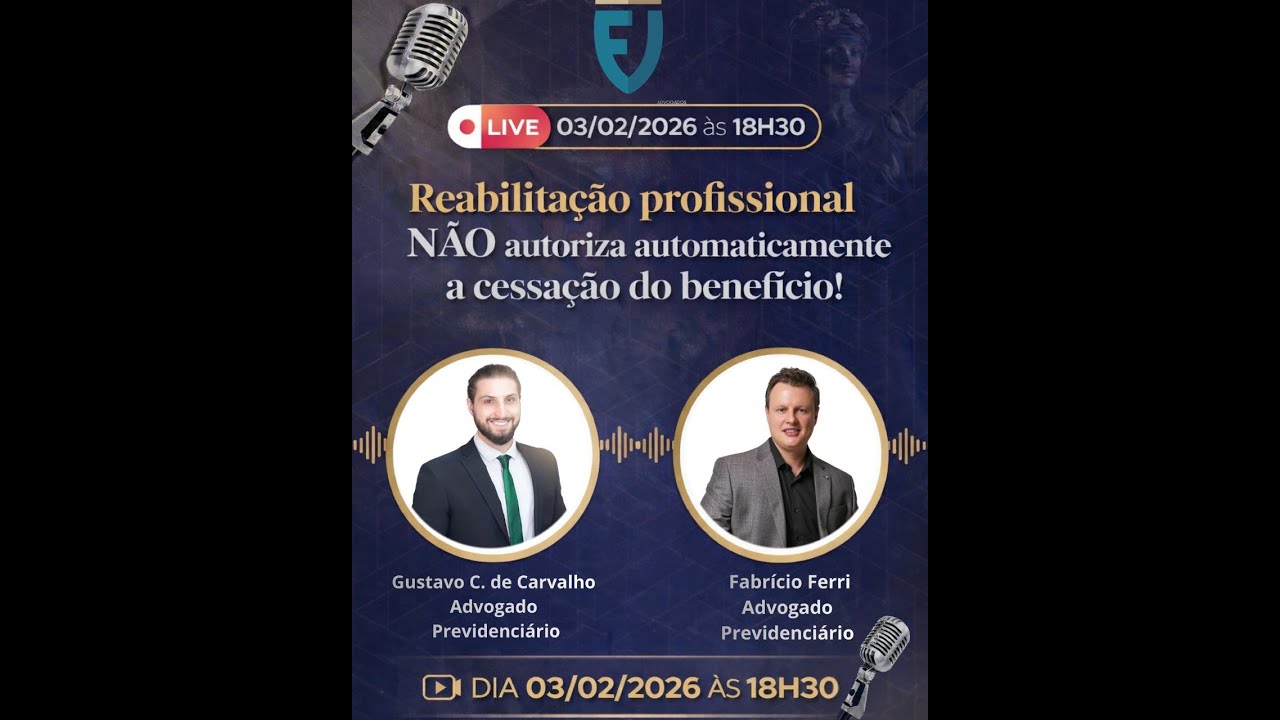 🚨 Reabilitação profissional NÃO autoriza automaticamente a cessação do benefício! 🚨