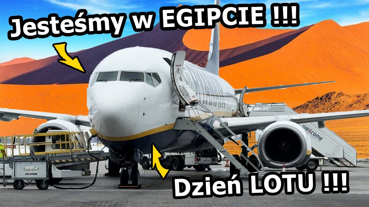 Lecę z Anią do Egiptu !!! - Jak wyglądał nasz Lot do Hurghady? Oto nasz Pokój w Hotelu BLEND (#1121)