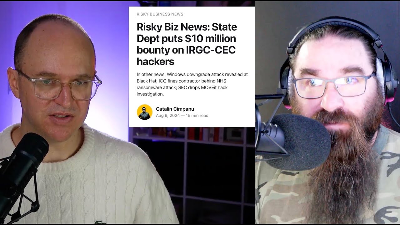Подкаст новостей кибербезопасности Risky Business Weekly, выпуск 759