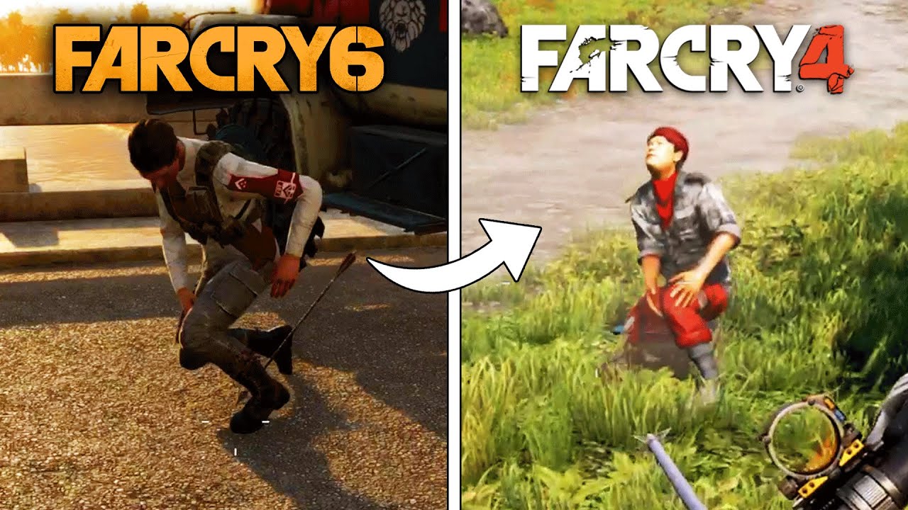 Far Cry 6 vs Far Cry 4 - Physics and Details Comparison