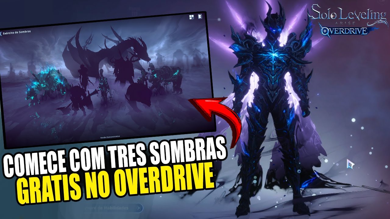 COMO DESBLOQUEAR AS SOMBRAS NO SOLO LEVELING ARISE OVERDRIVE