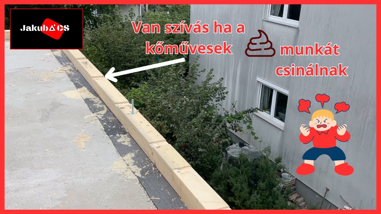 Görbe beton - egyenes tető??? - csak 1 ötlet 19. rész