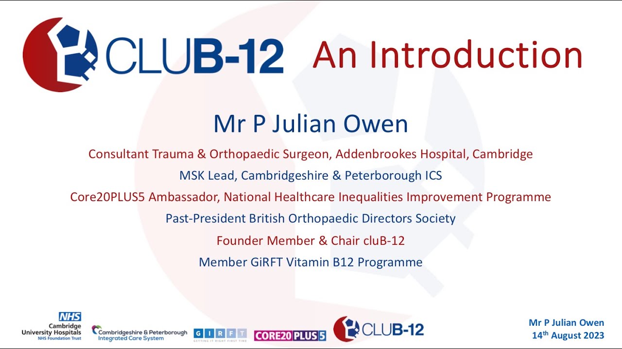 Julian Owen   CLUB12