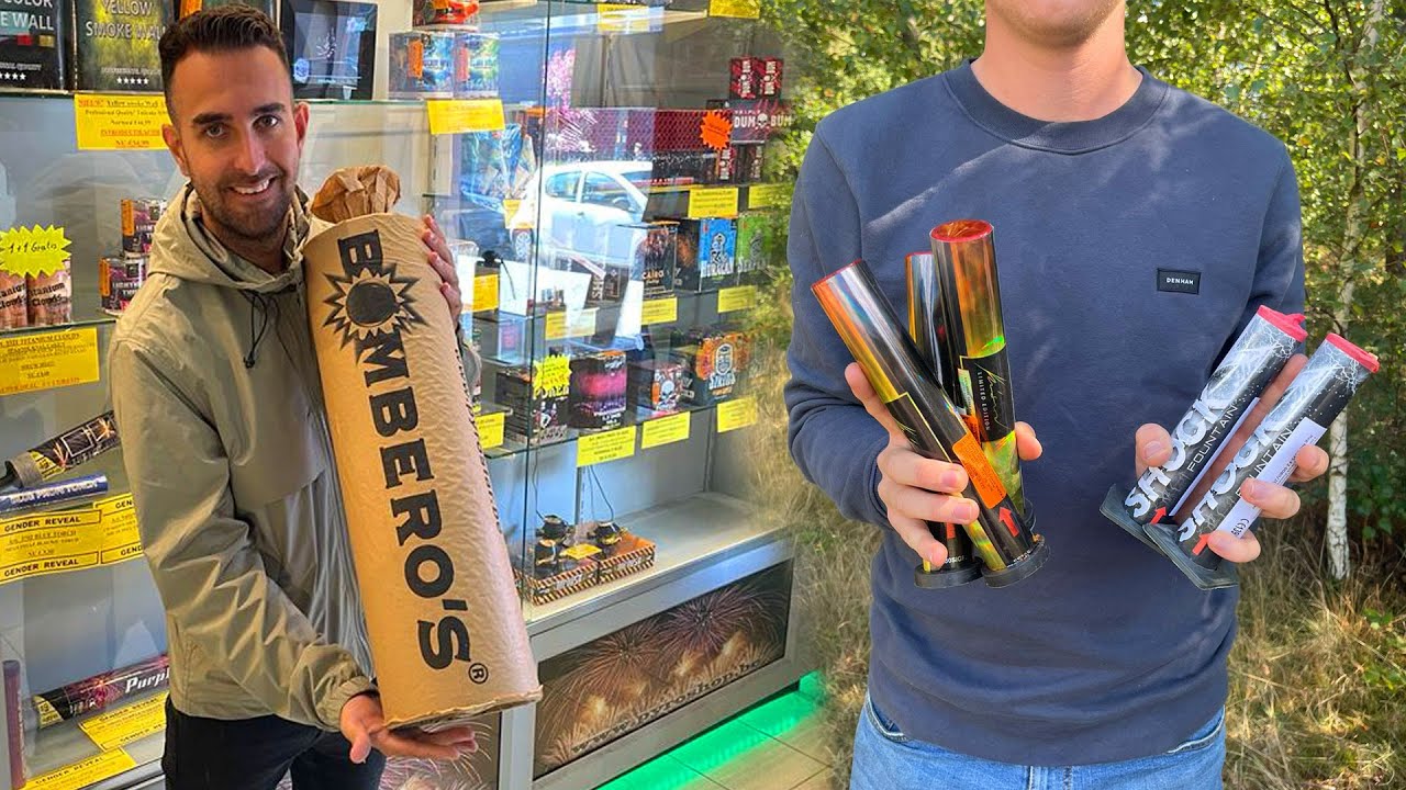 Het NIEUWSTE VUURWERK UIT BELGIE AFSTEKEN!
