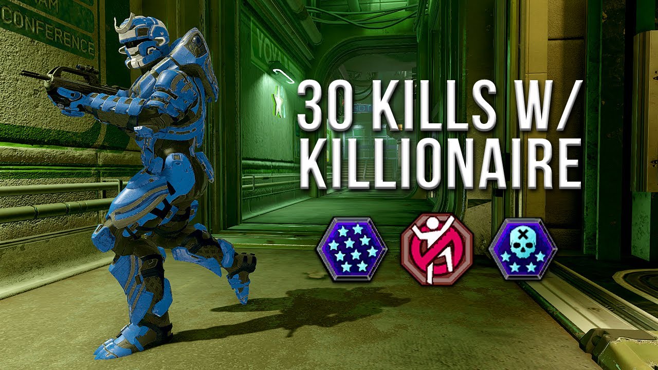 Online Dater - 30 kills w/ Killionaire - Halo 5 SWAT Gameplay on Plaza