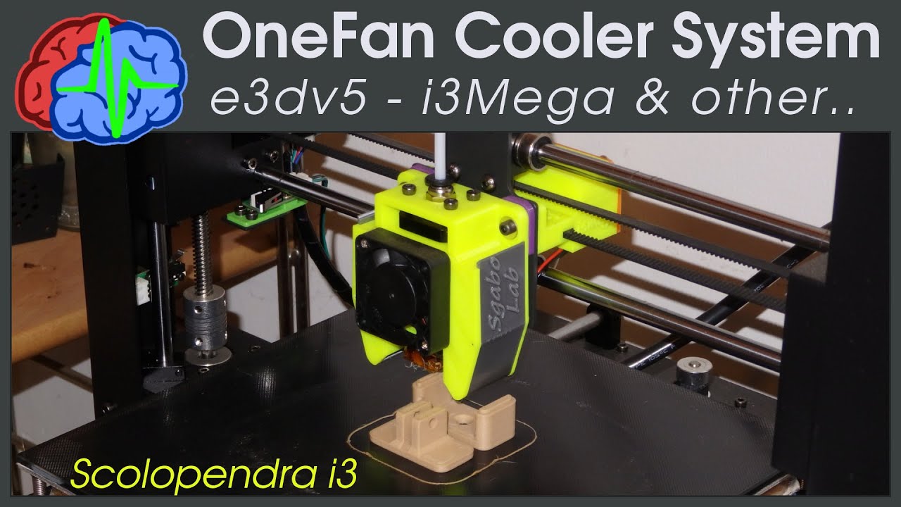 3D printer cooling fan for E3d v5 Anycubic i3 Mega and other printers