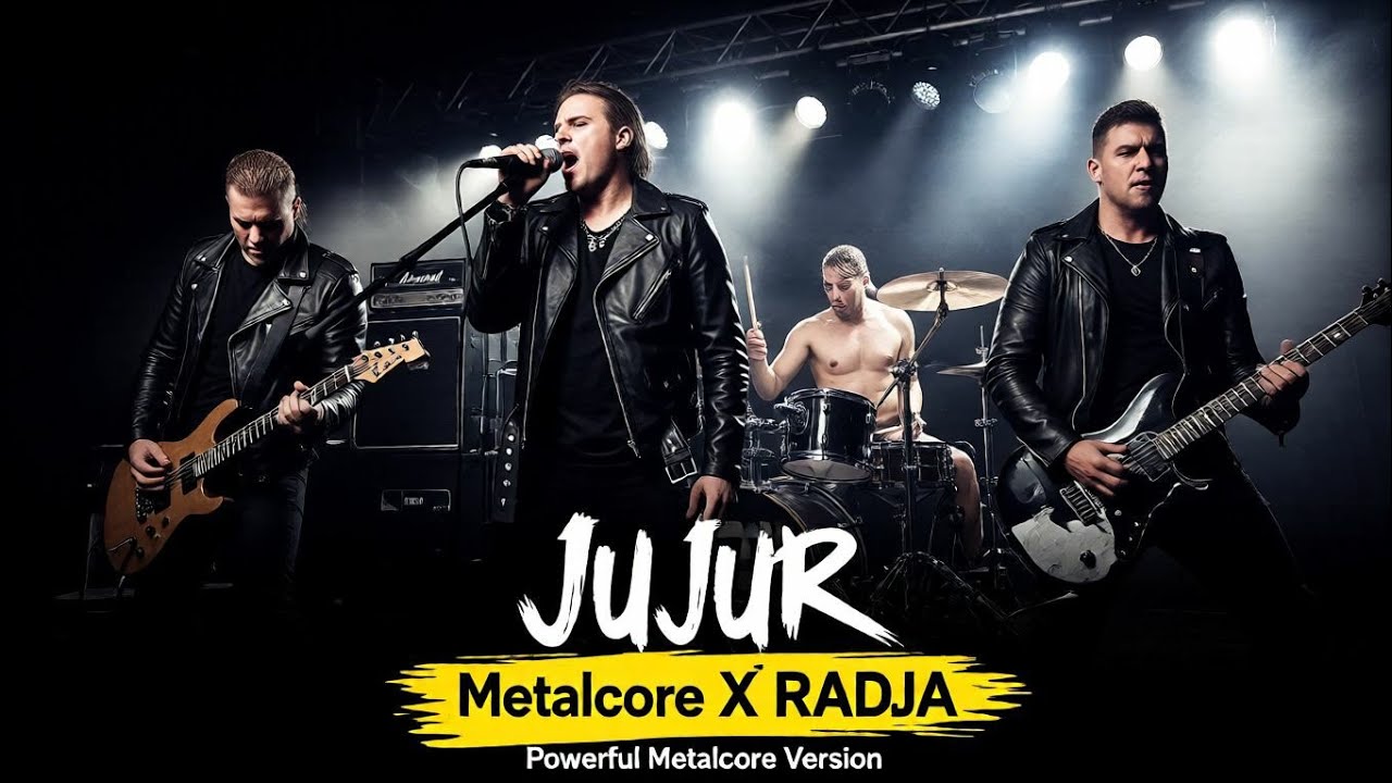 🎵RADJA – JUJUR (Metal Cover Version) | Powerful Emotional