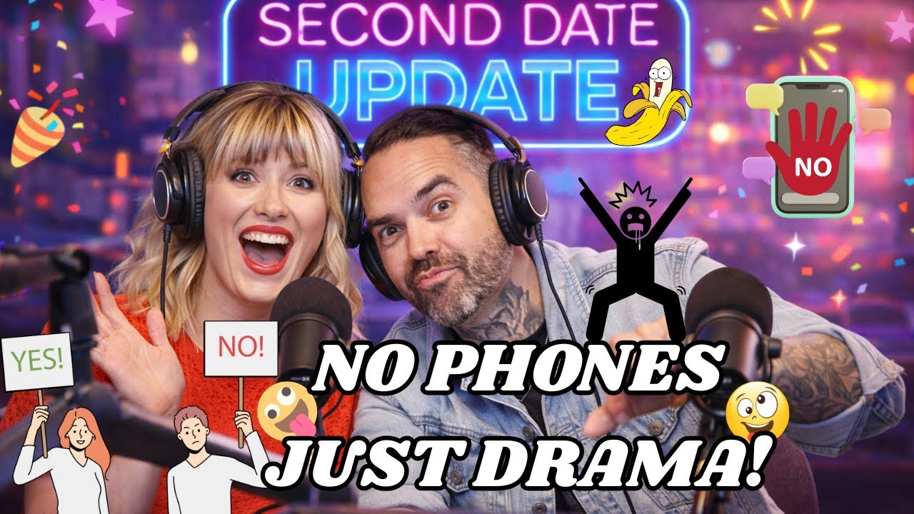 Dad Bod Date Goes Wrong: No Phones & A Crazy Social Experiment!  Brooke and Jubal Second Date Update