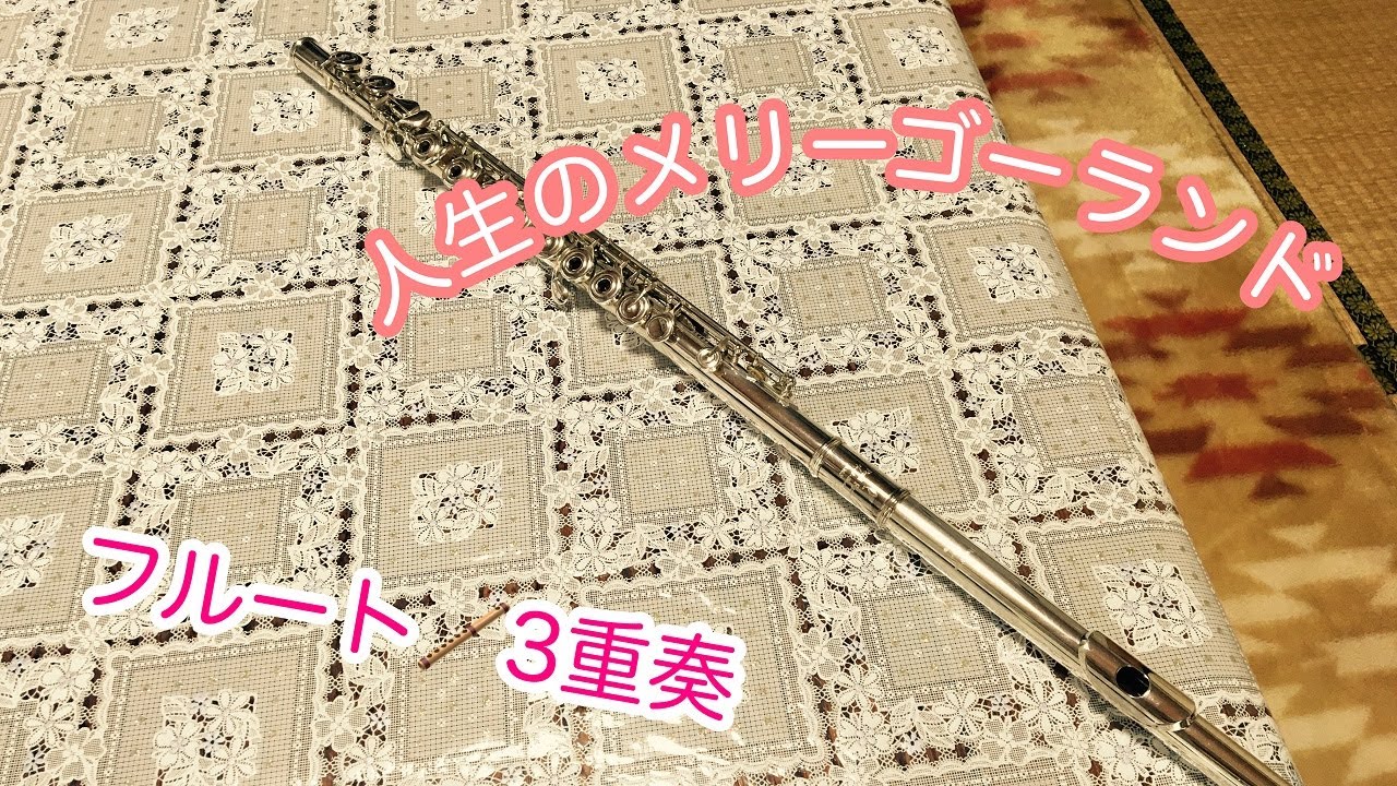 【フルート3重奏】フルート3重奏人生のメリーゴーランド