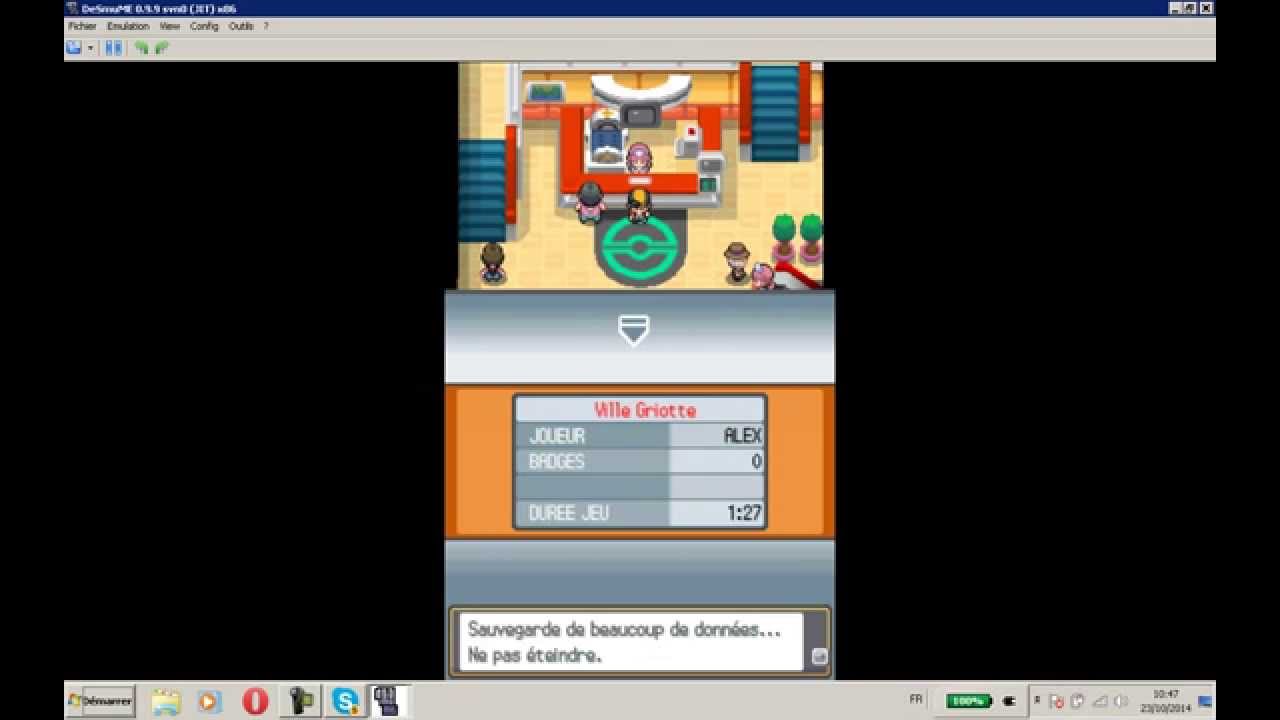 utiliser pokesav avec desmume [FR][HD]