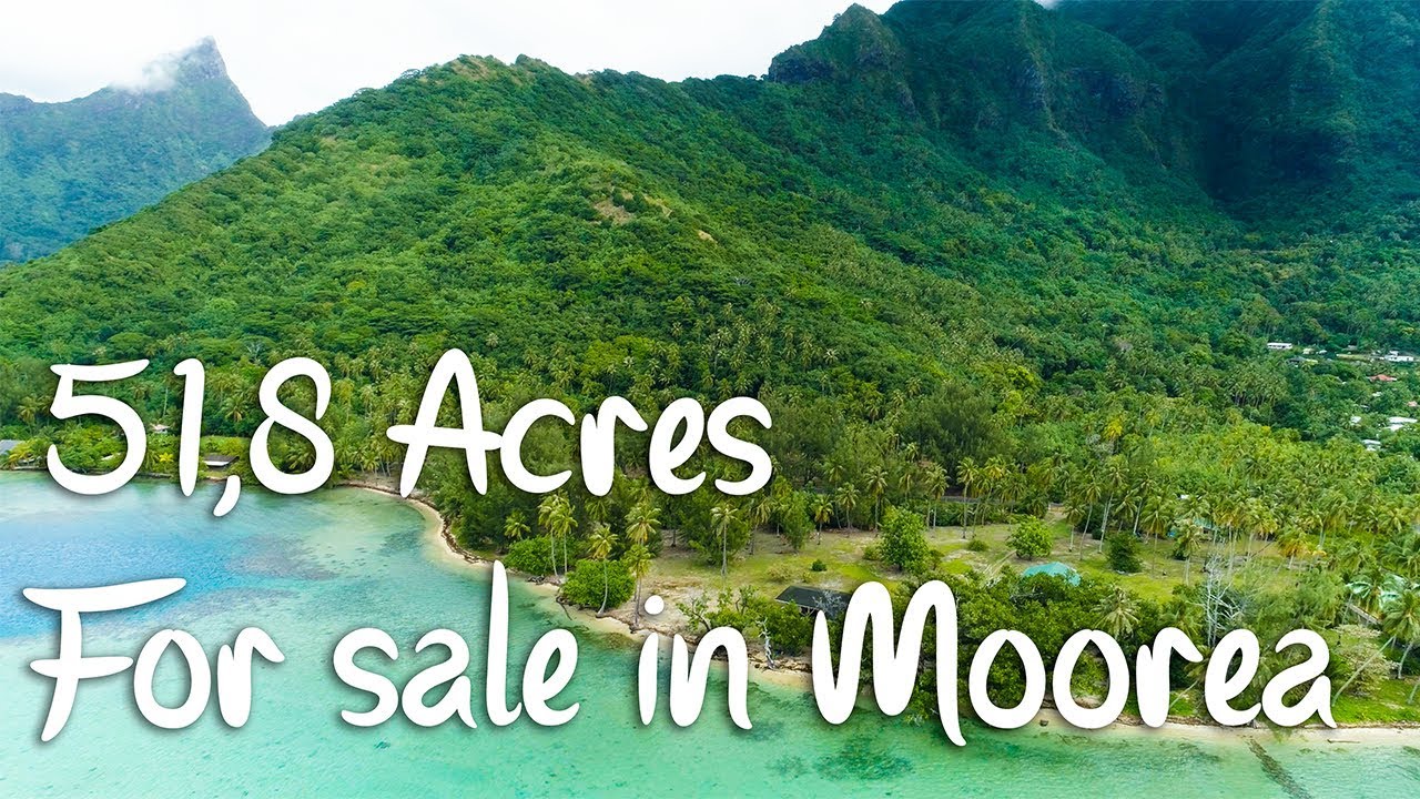 Land for sale in Moorea, French Polynesia