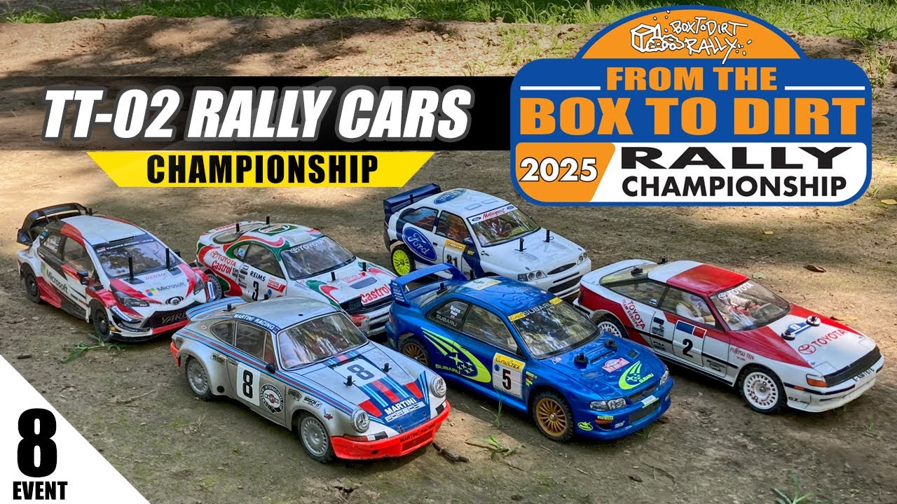 Tamiya TT-02 Rally Championship 8 - Box Stock Chassis