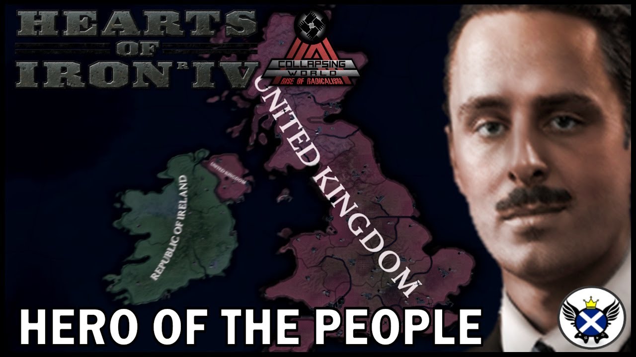 Wholesome Mosley Unites Europe! | HOI4 Rise of Radicalism United Kingdom