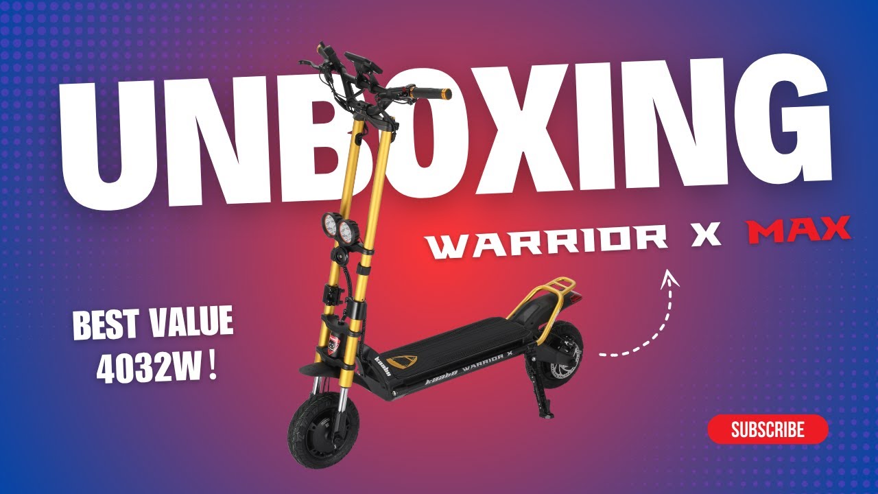 Best Value 4032W!🔥Unboxing the Kaabo Warrior X MAX!