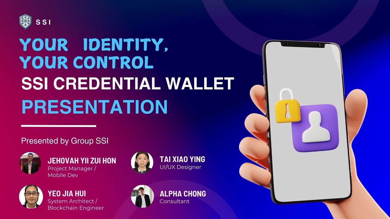 SSI Credential Wallet - Your Identity, Your Control (GODAMLah! Hackathon)