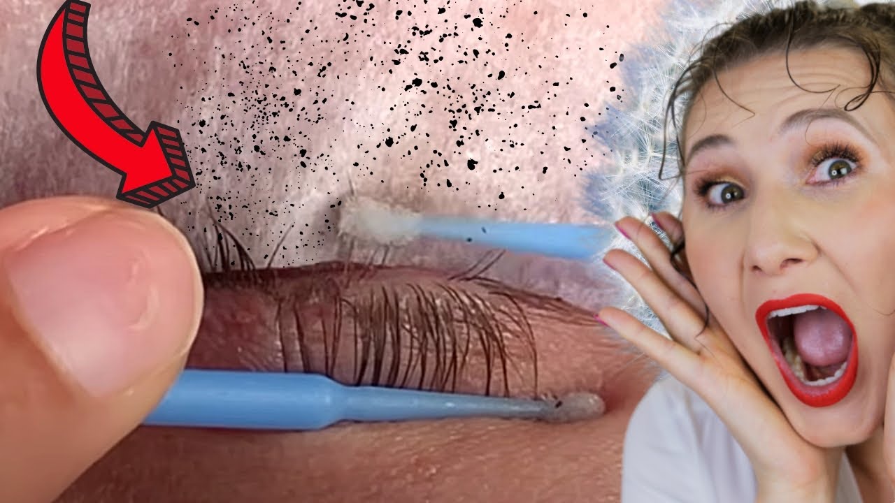 HOW TO DEEP CLEAN EYELASHES IN REAL TIME  *ODDLY SATISFYING*