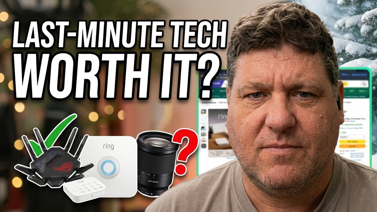 Last-Minute Christmas Tech Gifts 🎄 | Gadgets I Own & Use