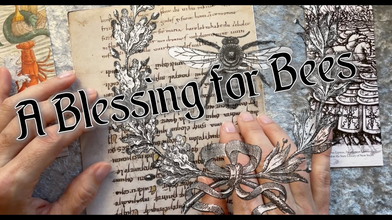 Blessing for Bees🐝 [ASMR] soft-spoken medieval history, text, writing