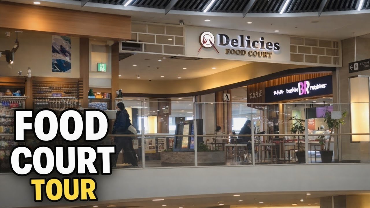 A Weekday at a Food Court in Tsukuba | Japan Vlog