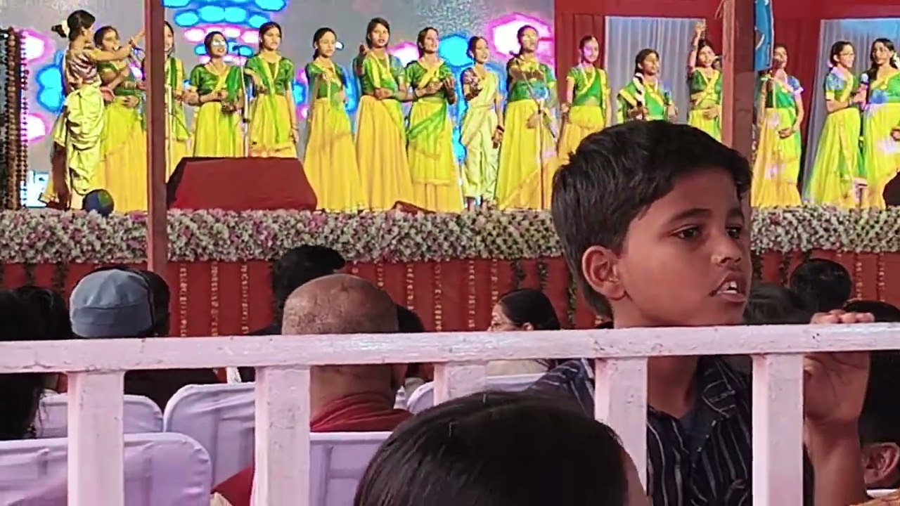 Gheri gheri aai song sing by maharishi students on 18th January 2026 