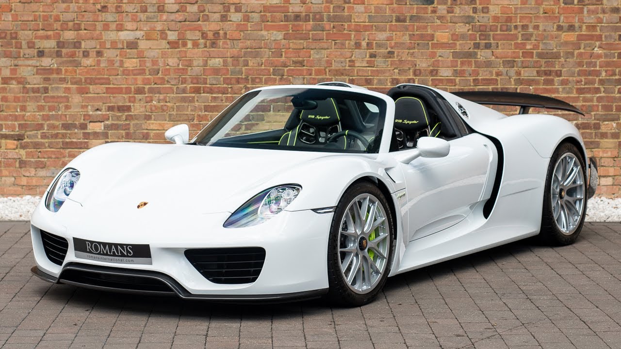 2014 Porsche 918 Spyder - White - Walkaround & Interior | Romans International [4K]