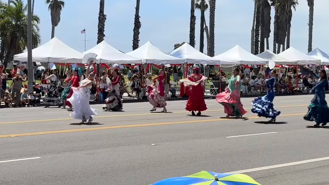 Old Spanish Days Fiesta Santa Barbara Fiesta Parade 2025