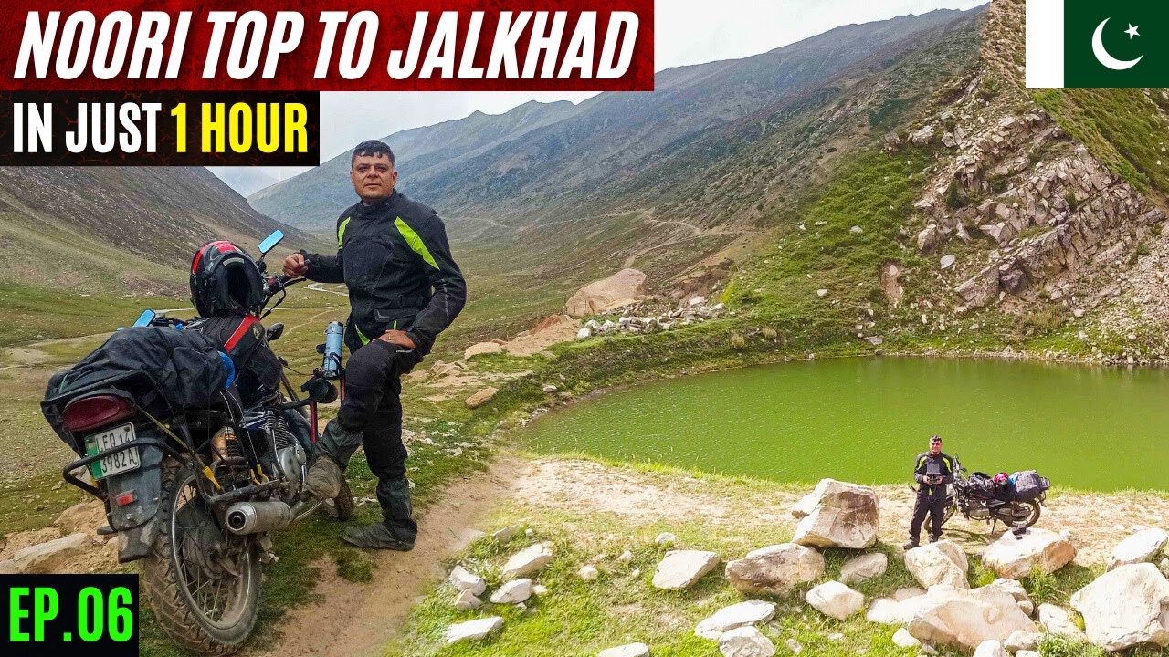 Noori Top to Jalkhad in 1 Hour | Solo Bike Ride with Pyala Lake Views