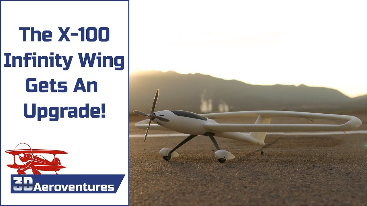 The Infinity Wing 3D Printed Aircraft Gets an Upgrade!
