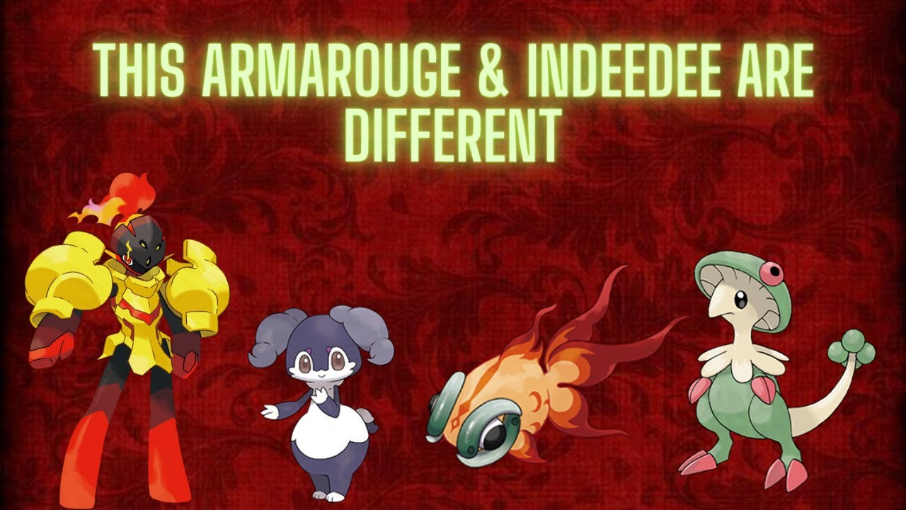THIS ARMAROUGE & INDEEDEE ARE WAY DIFFERENT - Pok&eacute;mon Scarlet & Violet Competitive Ranked Doubles