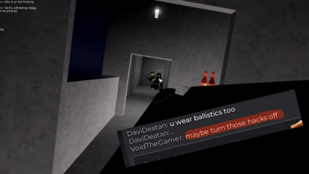 Camping against a butthurt (Roblox Town)