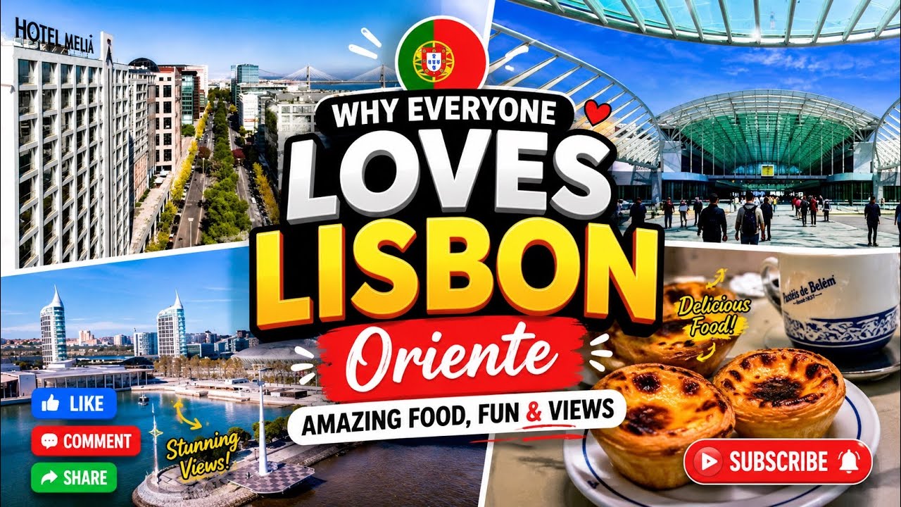 Why Everyone Loves Lisbon Oriente 🇵🇹 | Amazing Food, Fun & Views