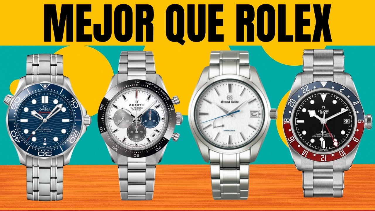 5 Relojes que DESTRUYEN a Rolex en 2026 (Mejor Calidad y Precio)