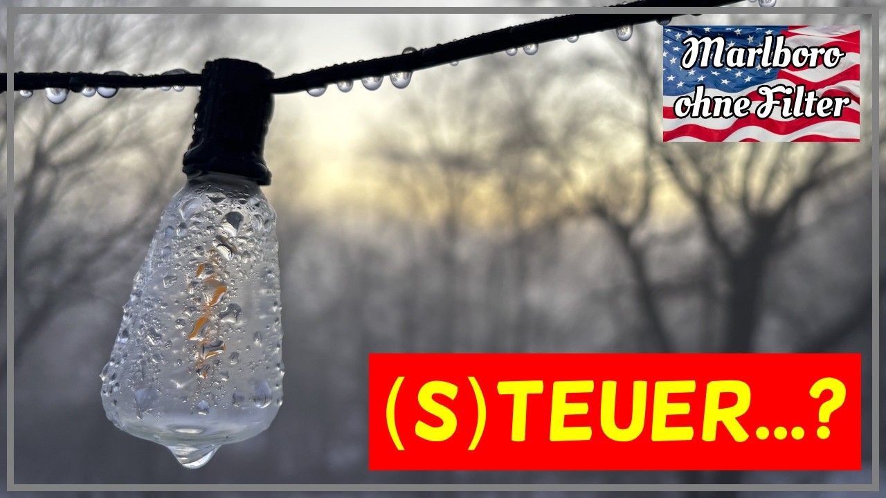 Marlboro ohne Filter – 45 – Schon wieder Schnee?! Winter, Steuererklärung & Weihnachtspost ❄️