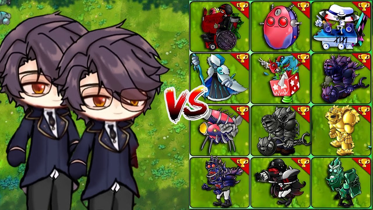 PVZ 1 Fusion 2.7 Challenge!! New Plants - 1 Anime Plants Fusion VS 300 All Zombies - Who Will Win?