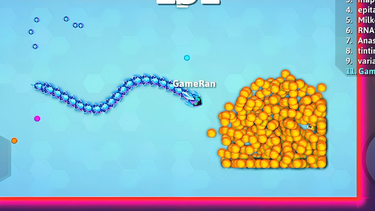 SnakeIo🐍 Я нашёл восхитительный счёт на карте 🐍 Эпичный геймплей Snakeio в игре «Змейка»