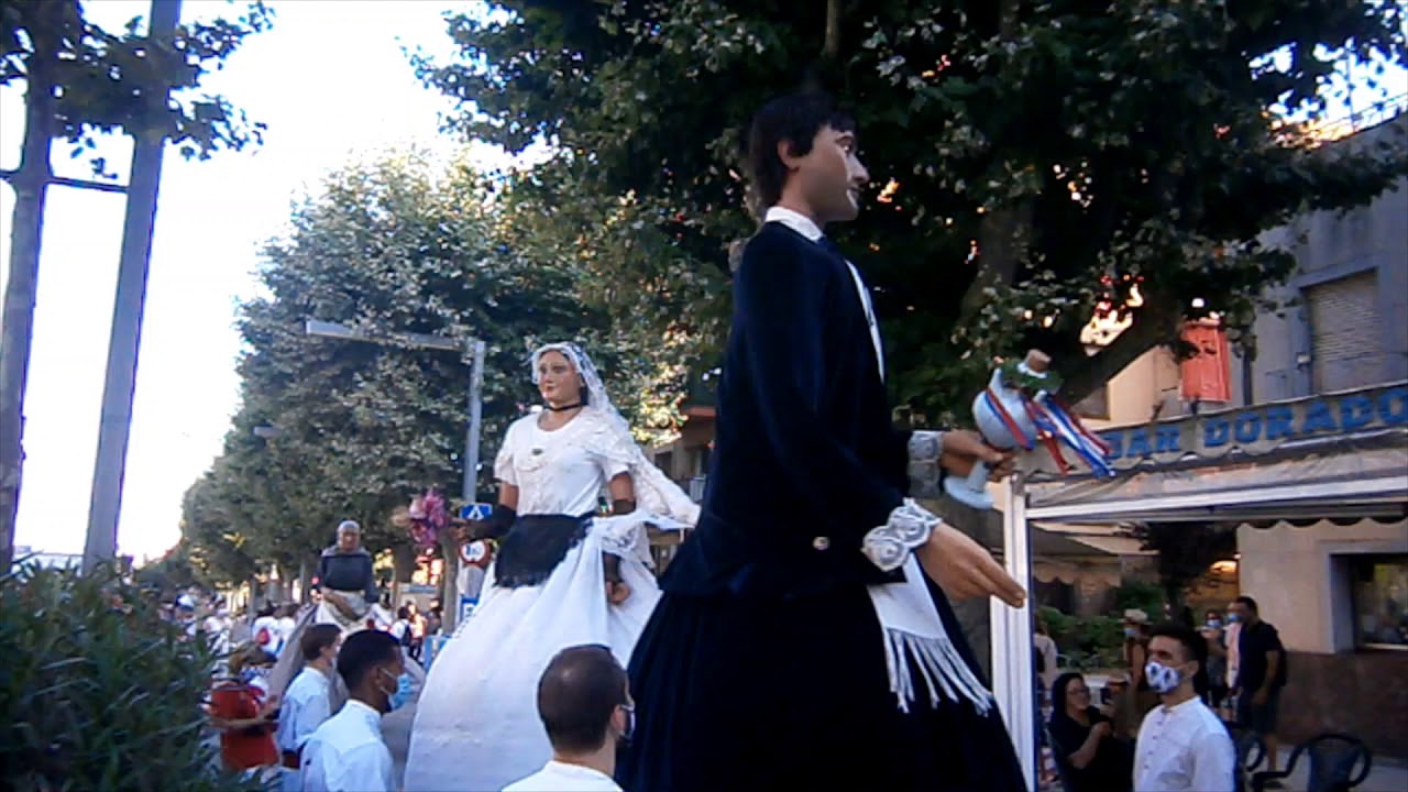 Cercavila de Gegants a Arenys de Mar 11 de juliol