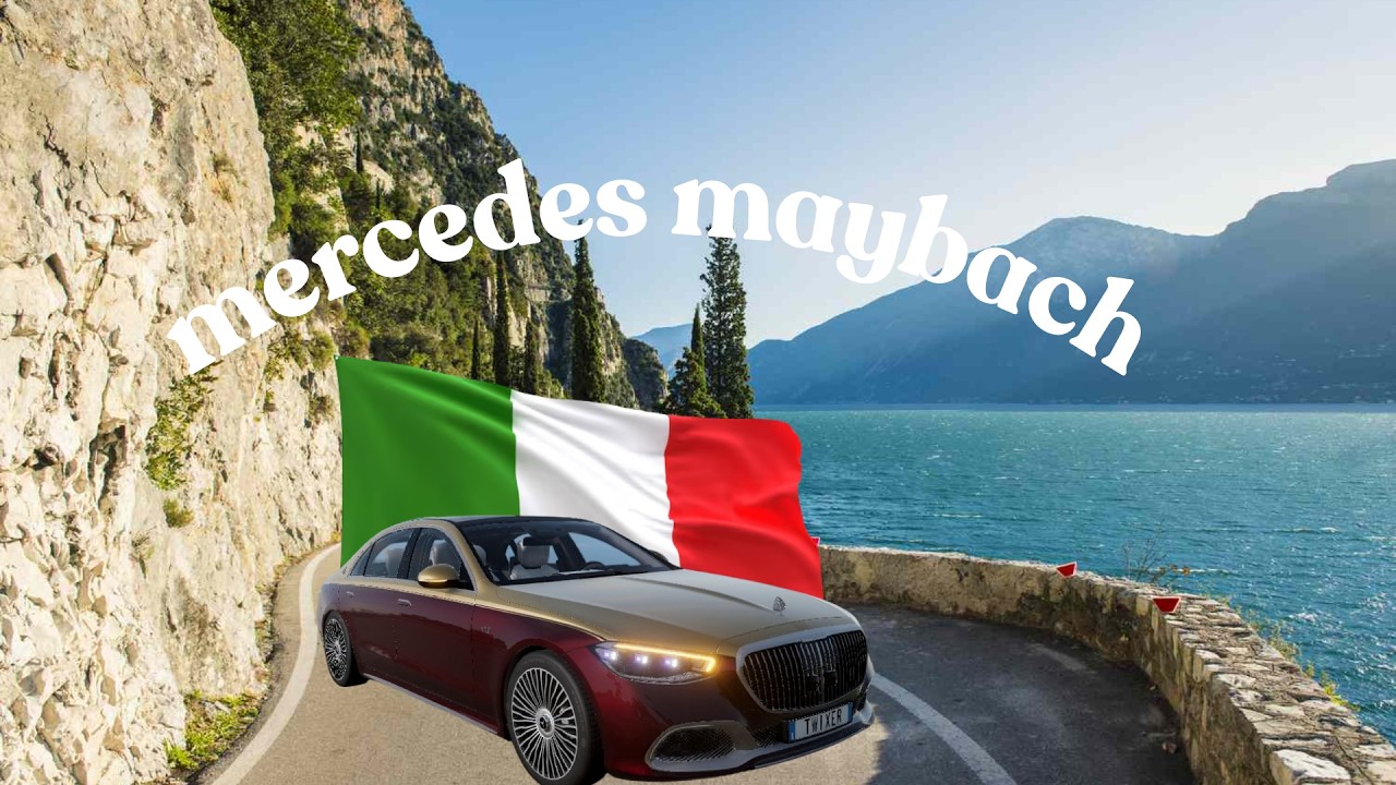 beam ng ride in itali with mercedes maybach s