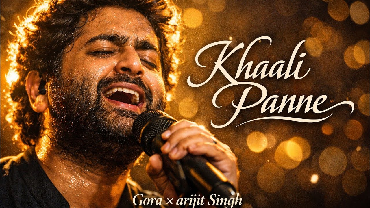 Khaali Panne | Gora × Arijit Singh | Emotional Hindi Song | Sad Romantic Song 2026 | Song 2026