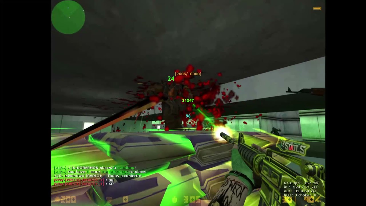 Counter Strike 1.6 Zombie Invasion Lost Souls