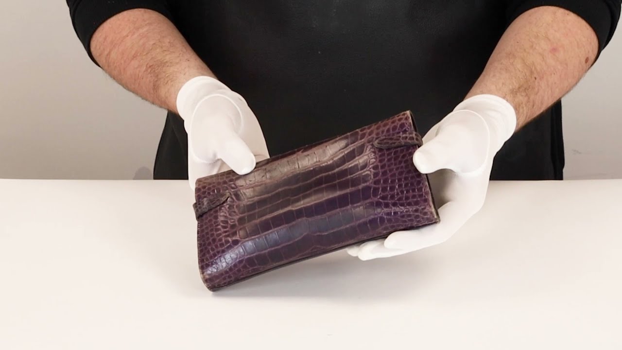 Unforgettable Hermés Kelly Exotic Purse Restoration: ASMR