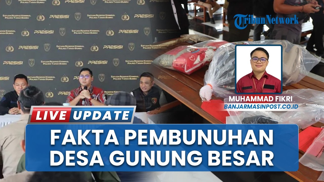 Anak Buah Bunuh Bos di Tanah Bumbu gegara Sakit Hati Dimarahi, Sempat Tidur Seminggu dengan Mayatnya