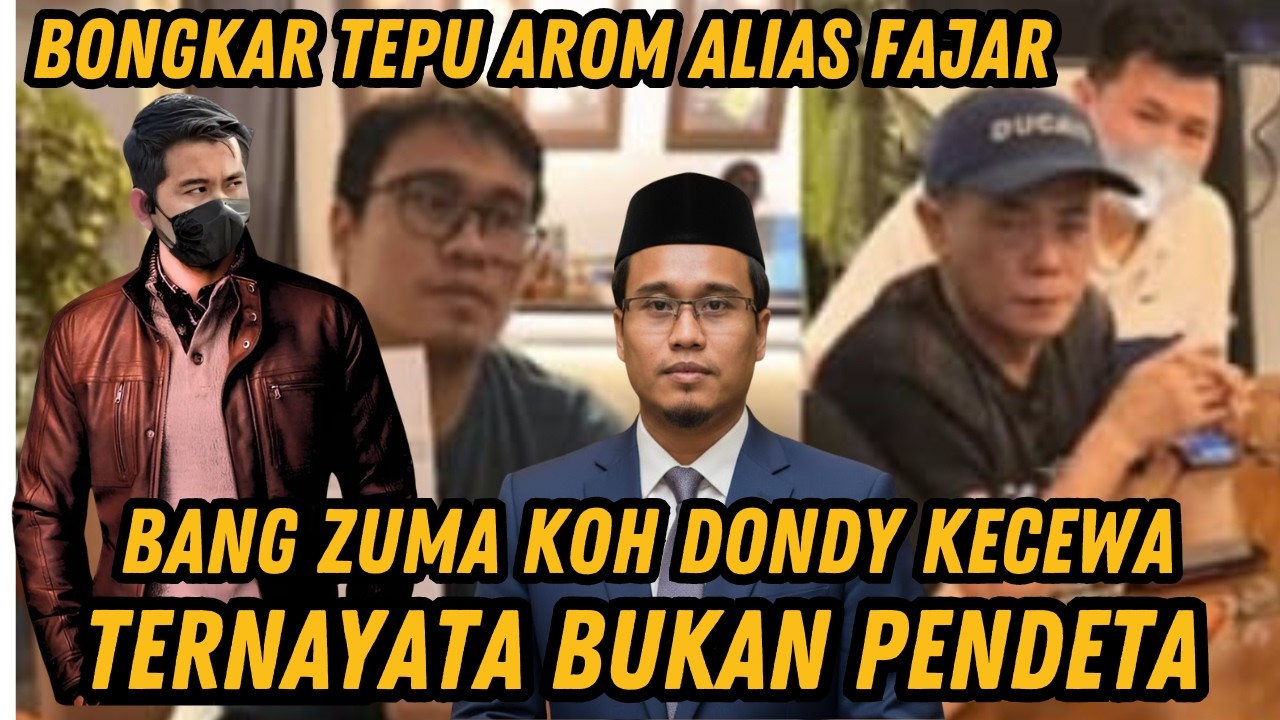 SPESIAL REPORT..SIAPAKAH SEBENARNYA AROM DAN DISKUSI BANG ZUMA VS KRISTEN