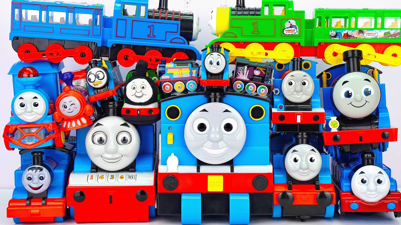 91 Minutes Satisfying with Unboxing Cute Thomas & Friends Circular Railway Toys ASMR | Review Toys