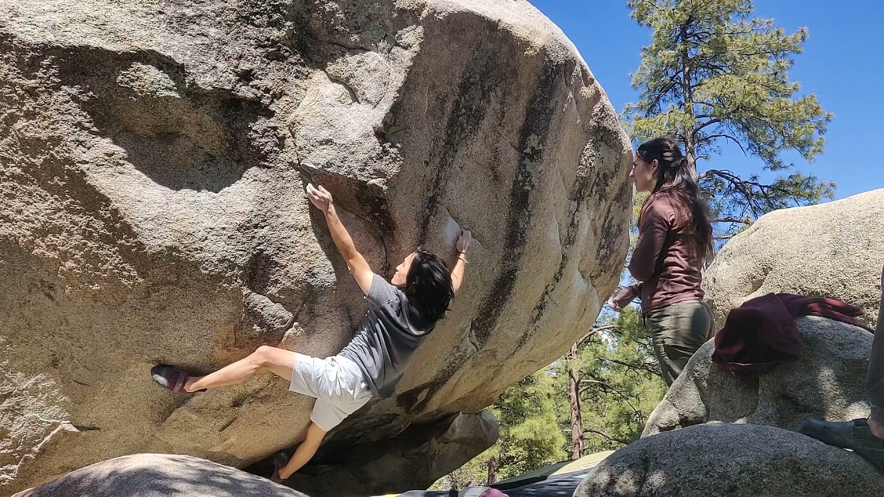 Groom Creek Bouldering: Eclipse V8