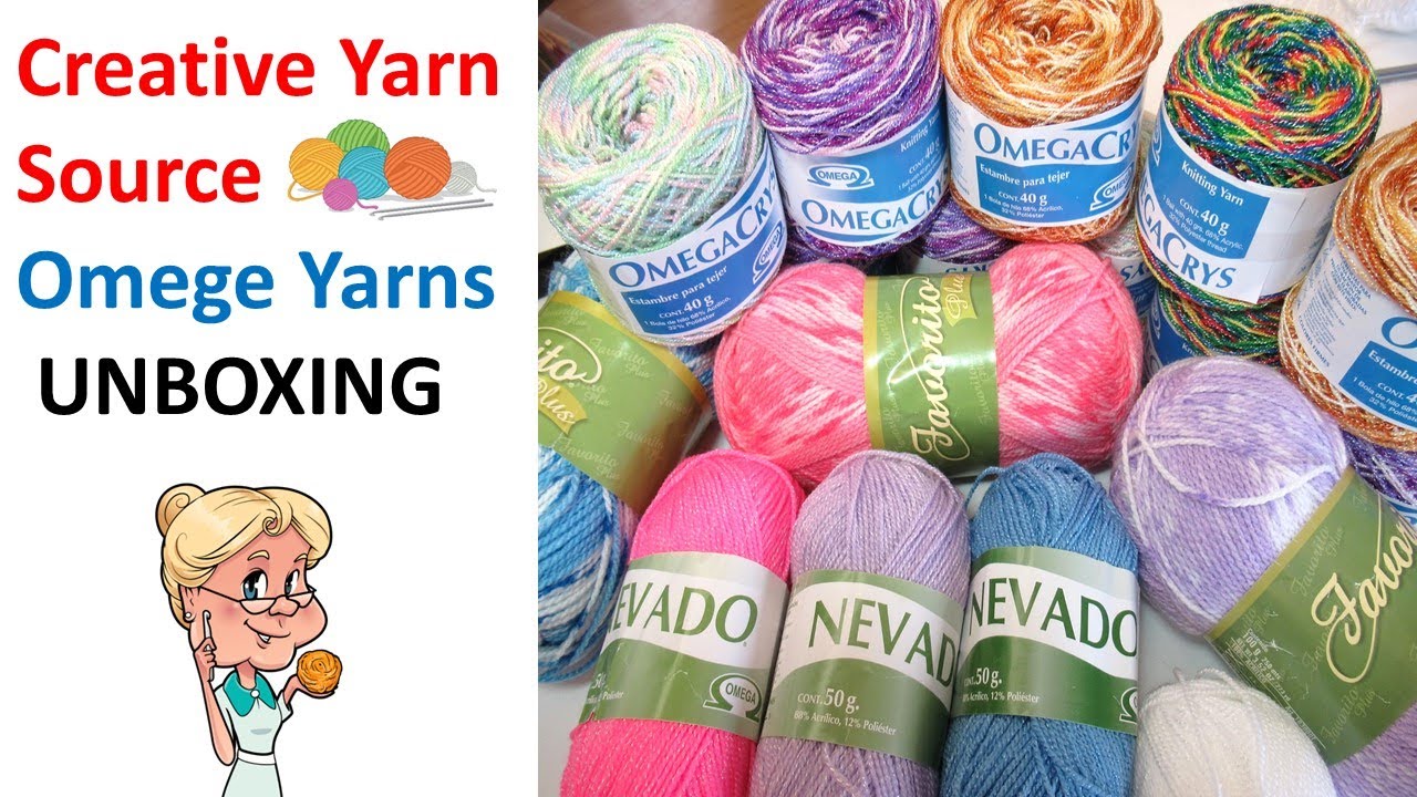 Creative Yarn Source - Omega Yarns UNBOXING  - MUST SEE!!