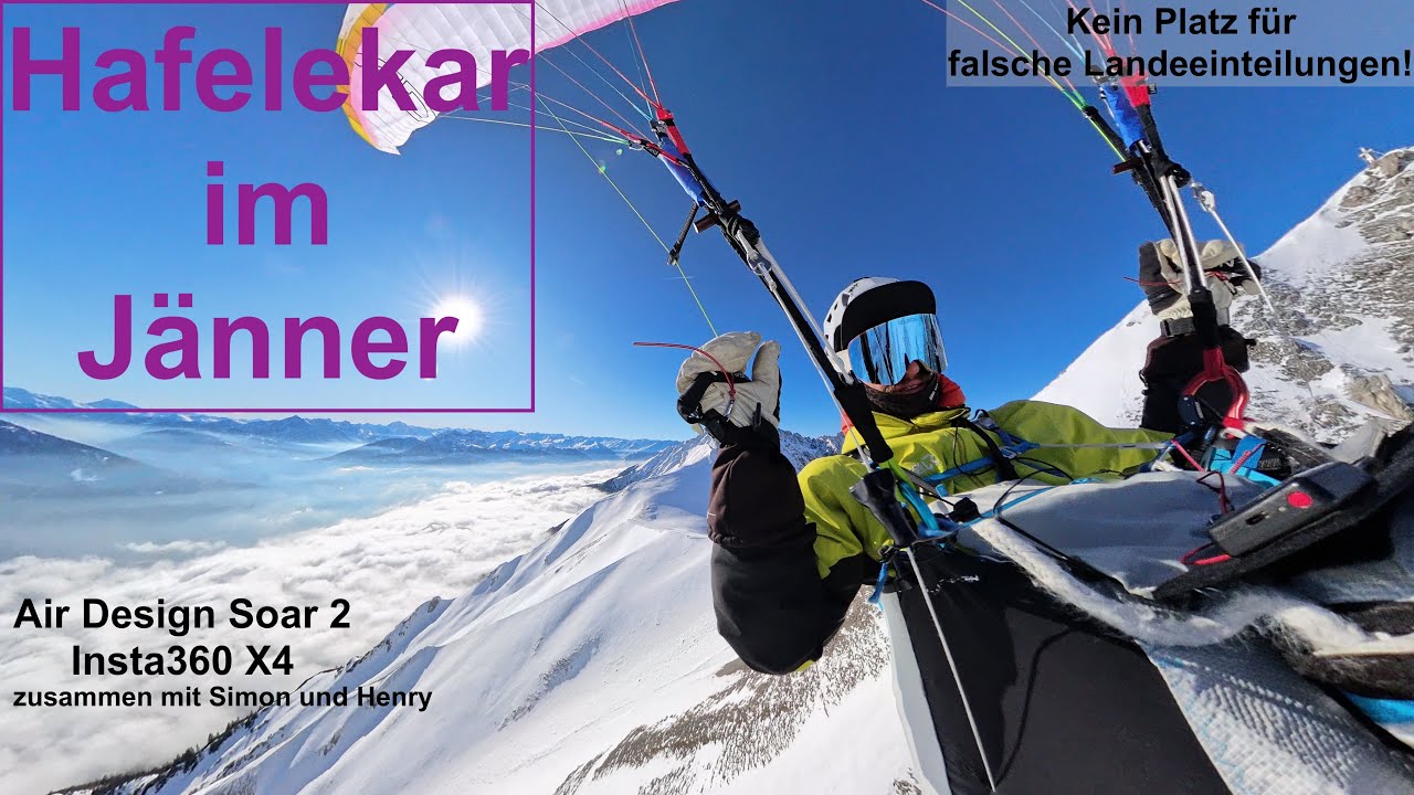 Ein etwas anderer Nordketten Flug || Air Design Soar 2 || Insta360 X4