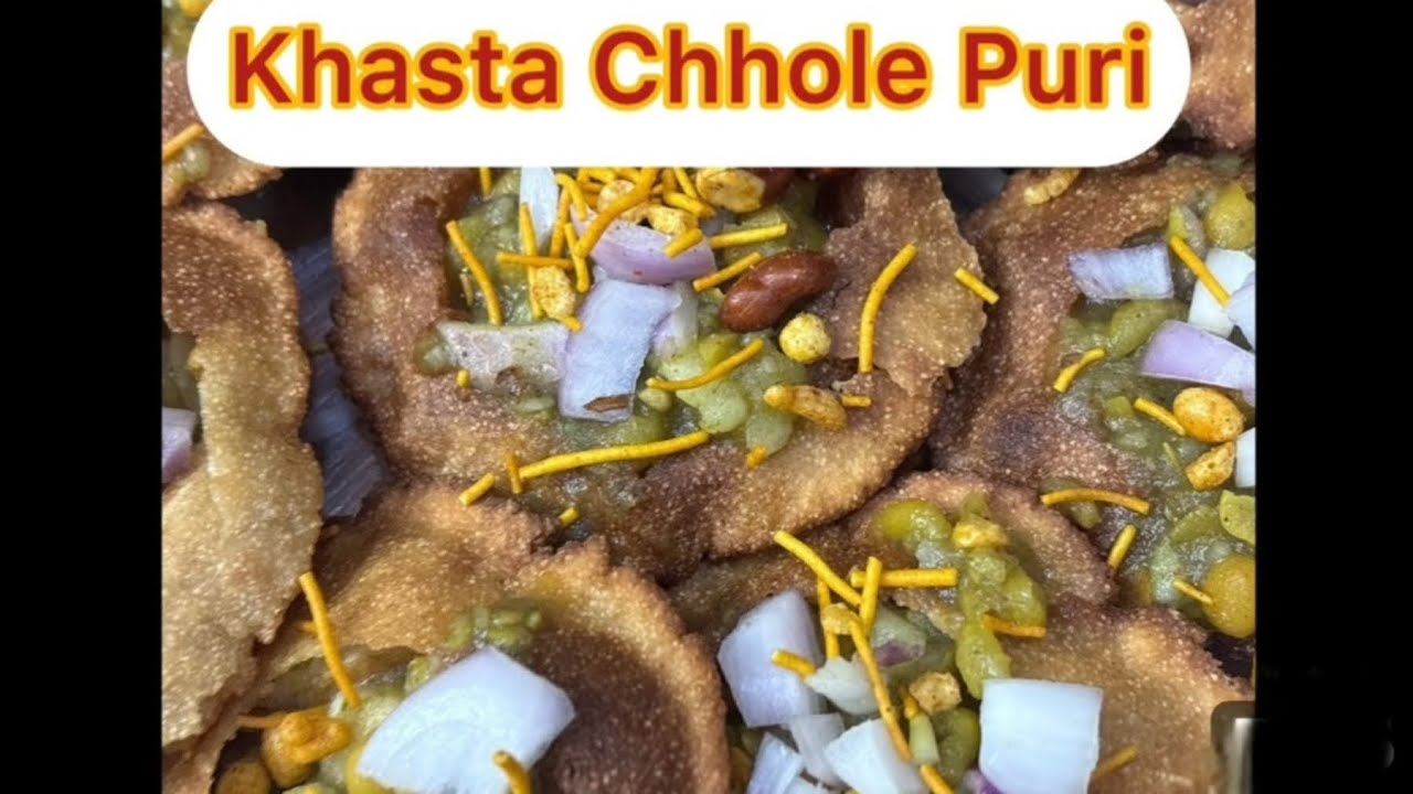 Holi Special Khasta Chhole Puri #puri #holispecial #healthyrecipes #snacks #festival #indianfood 